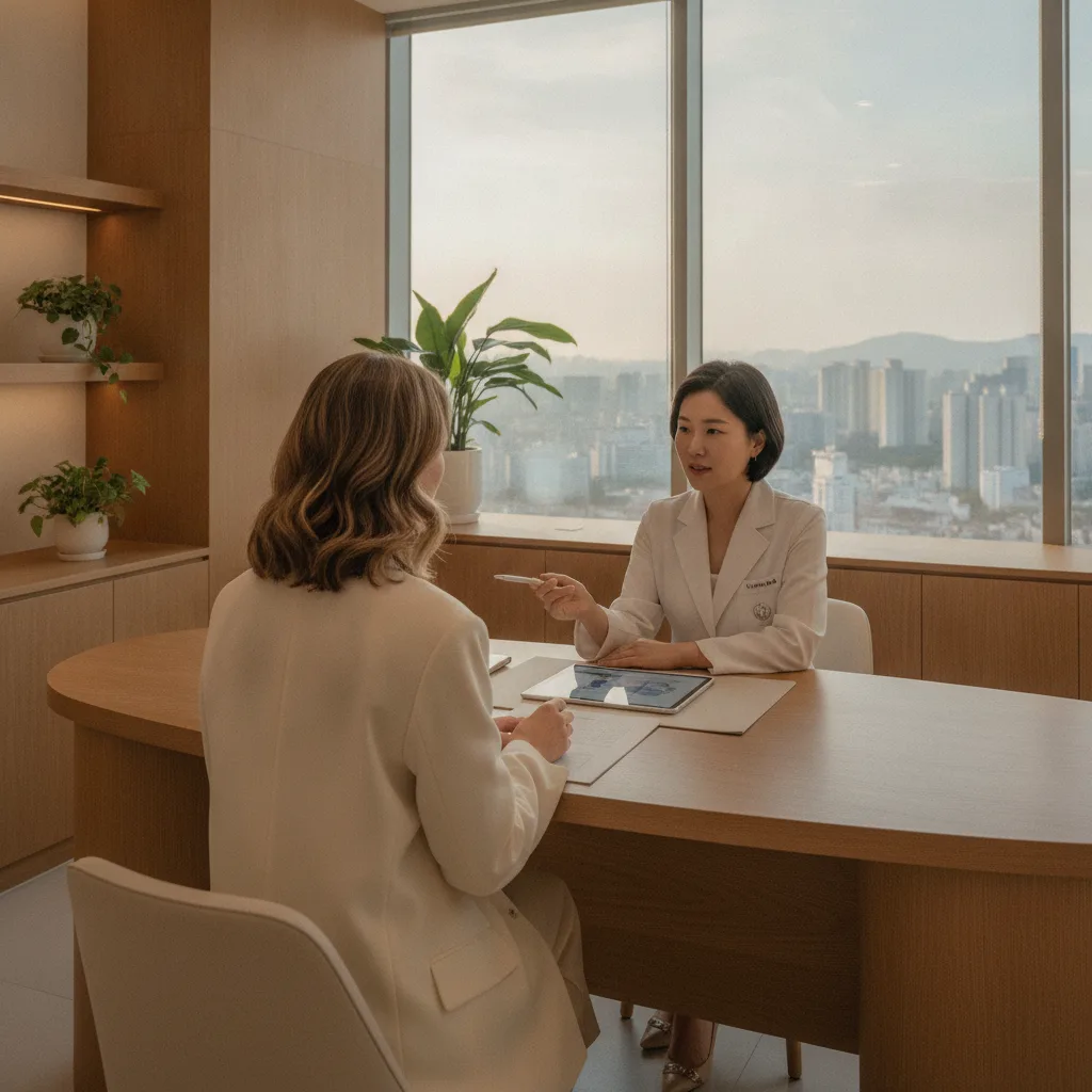 Consultation at Ocean Clinic Gangnam in Seoul